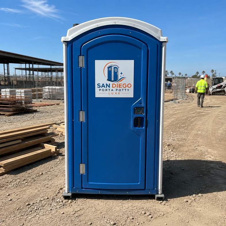 Construction site porta potty rental San Diego