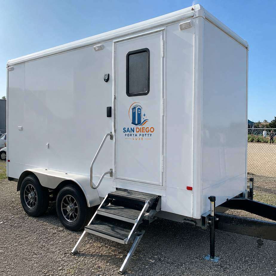 Luxury restroom trailer rental San Diego