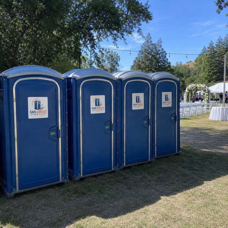 Wedding and private event porta potty rental San Diego